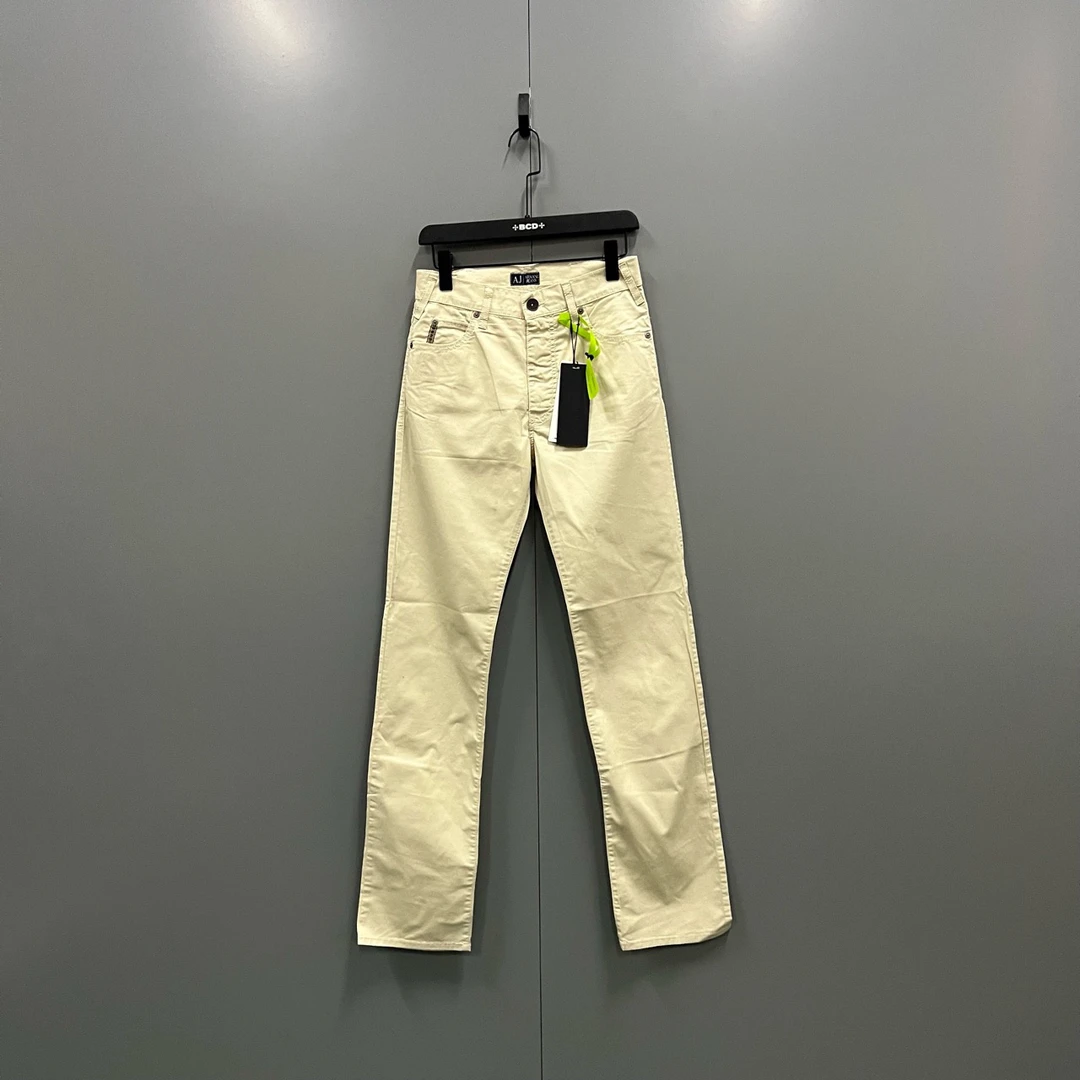 未使用 maje mm ARMANI 阿玛尼 米色长裤 28码 jc600730
