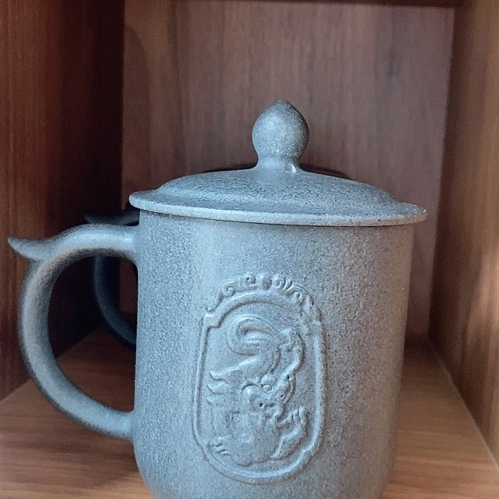 冰碛岩石雕茶杯龙
