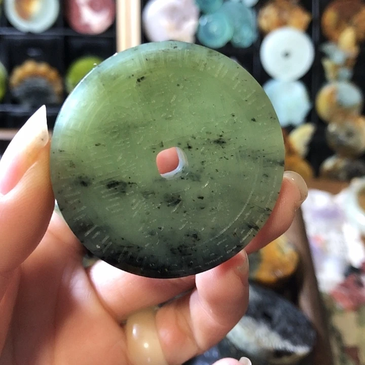 岫玉未镶嵌岫玉挂件