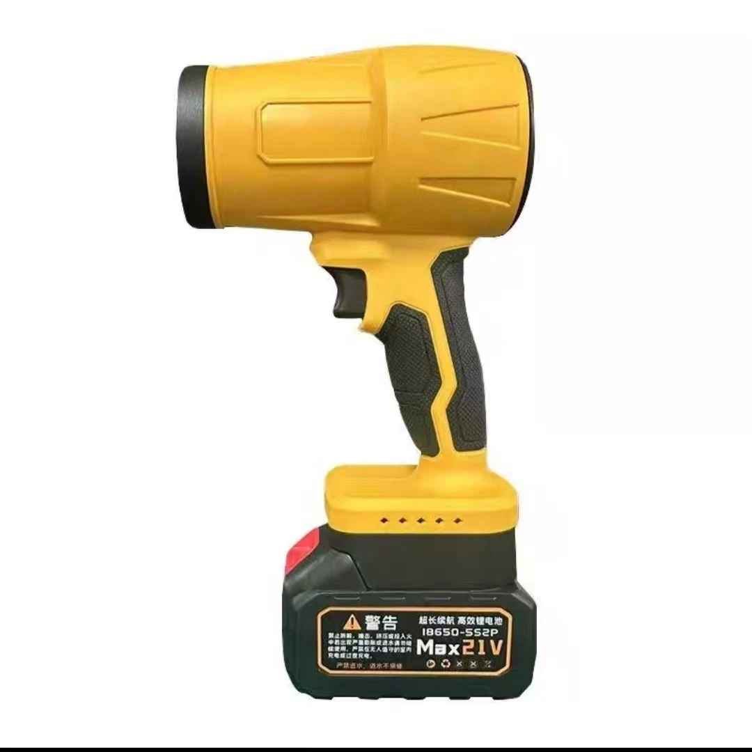 锂电大功率涡轮强力鼓风机家用清洁除尘吹水吹风机