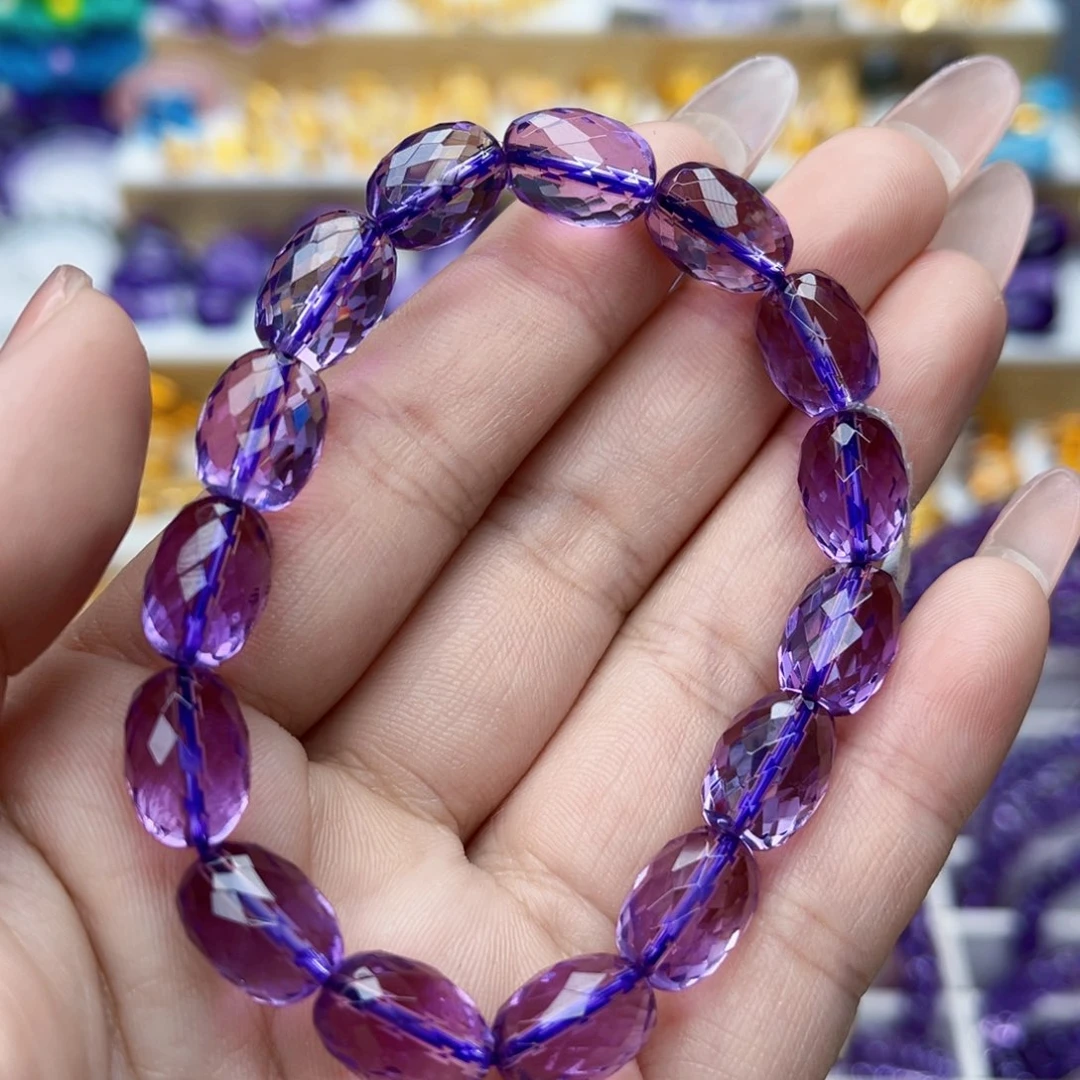 水晶手串未镶嵌天然保真