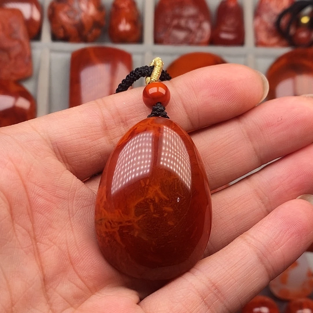 娜***娜南红玛瑙未镶嵌吊坠(不含链)