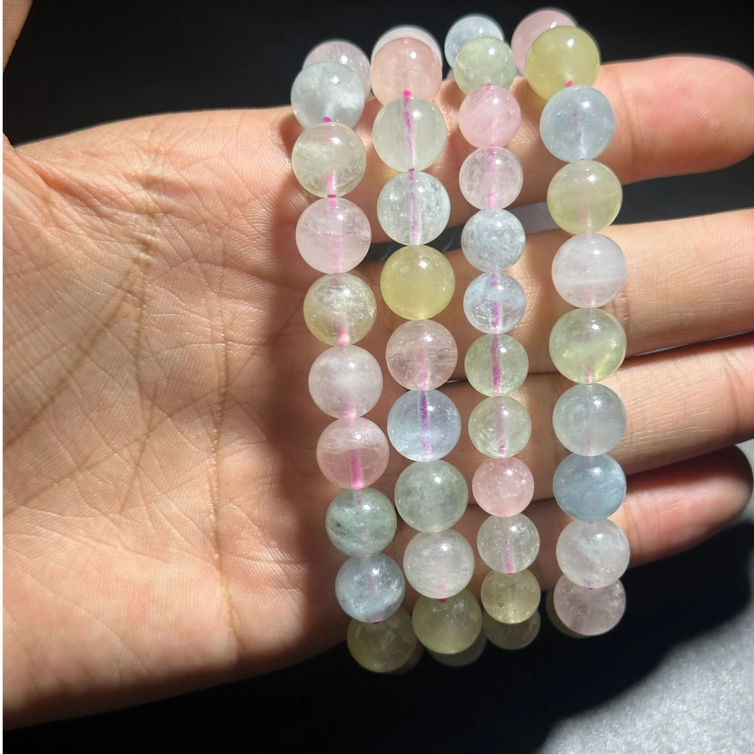 【三弟推荐】天然摩根石手串（多样性发其一）-6381