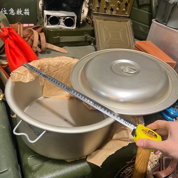 正品老行军锅铝锅1970