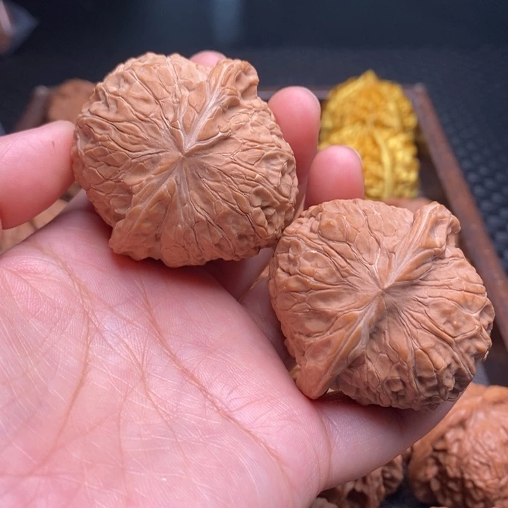 把件文玩核桃南瓜46尺