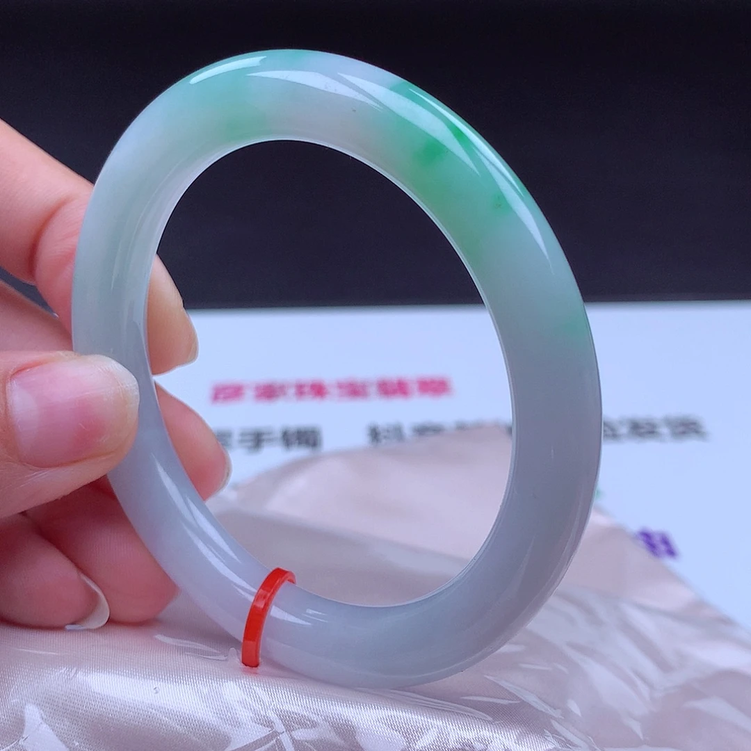 翡翠未镶嵌手镯手镯001698