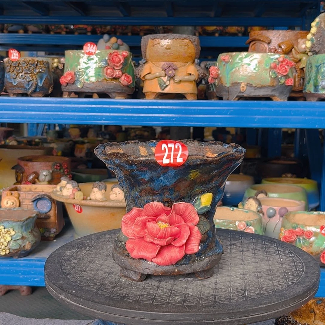 微瑕272 号陶然花器厂家直销