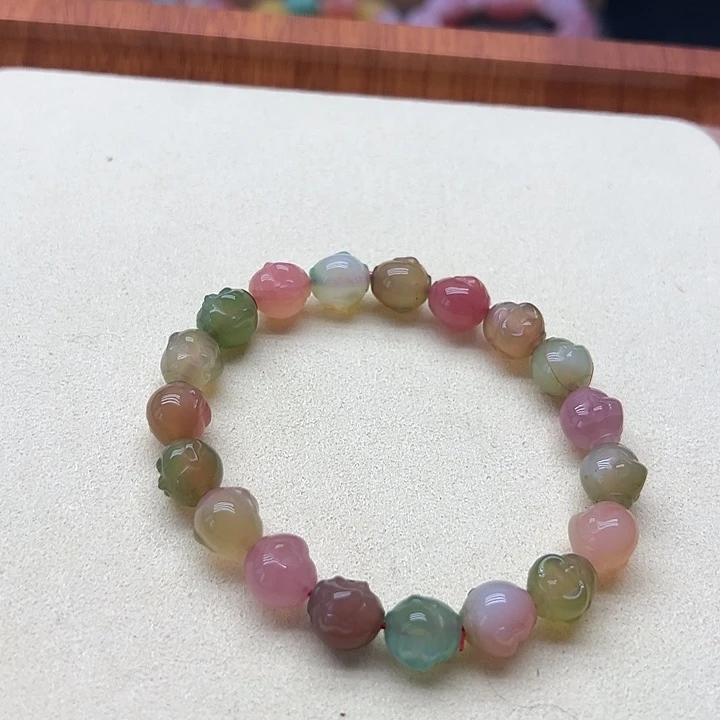 玛瑙未镶嵌手饰手串005