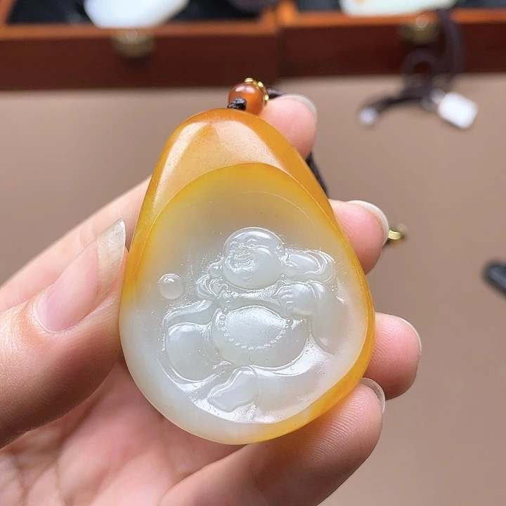 和田玉挂件未镶嵌F