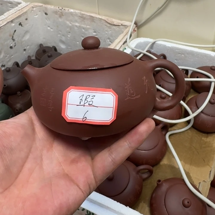 紫砂茶壶宜兴紫砂微瑕6