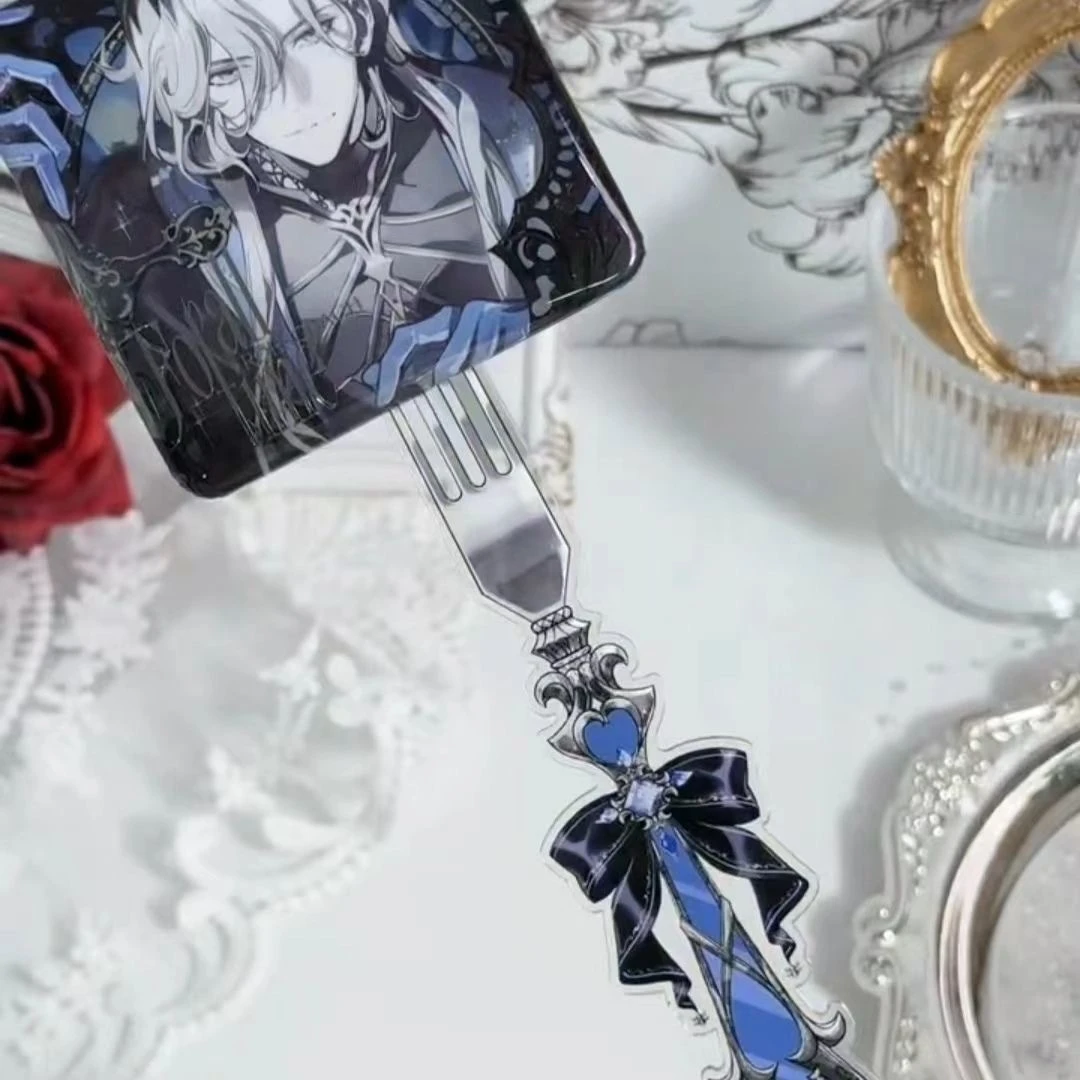 新款周边创意亚克力打卡棒高颜值拍照打卡神器送朋友礼物叉子