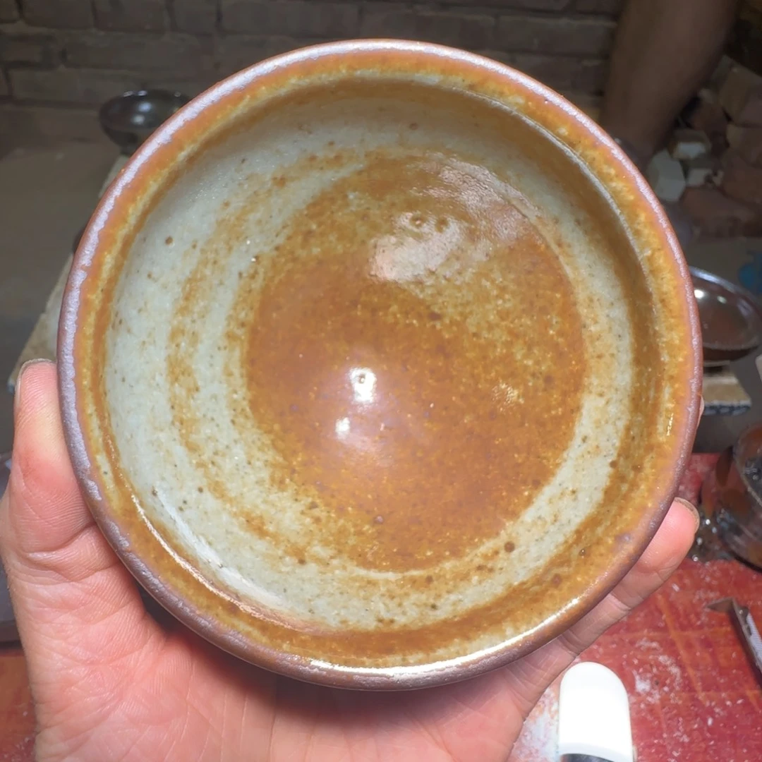 噼***啦柴烧建盏茶盏茶杯577