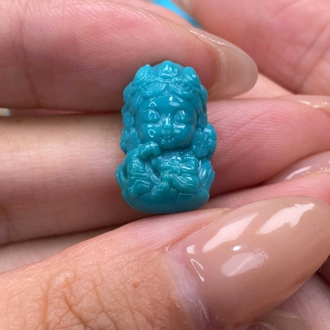 未镶嵌绿松石颈饰