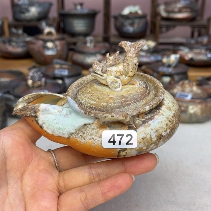 壶裸柴烧陶瓷茶具