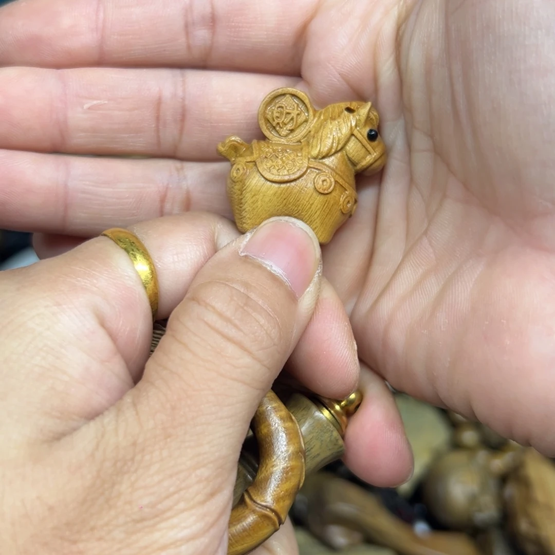 维腊木（绿檀）无事牌