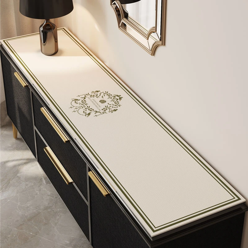 电视柜台面茶几中国垫子轻奢高级感高档电视柜台面茶几电视柜防水