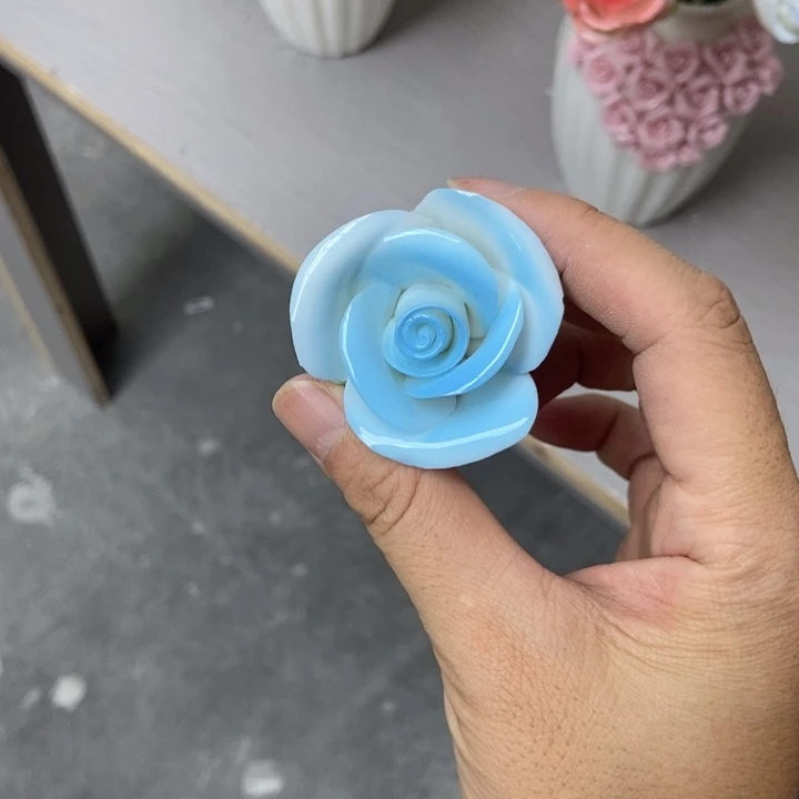 陶瓷手工制作陶瓷花