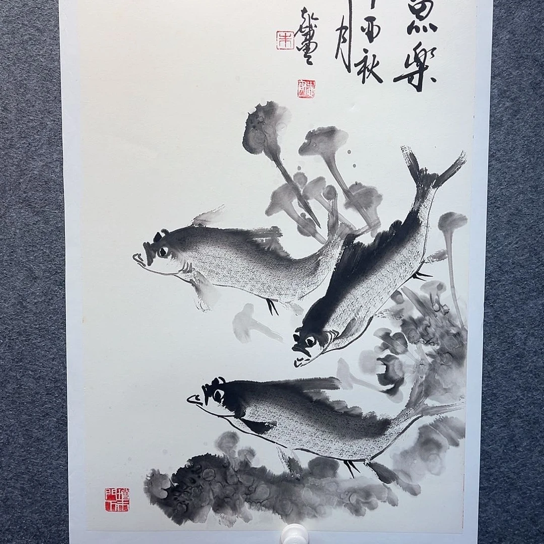 国画纯手绘系列画心