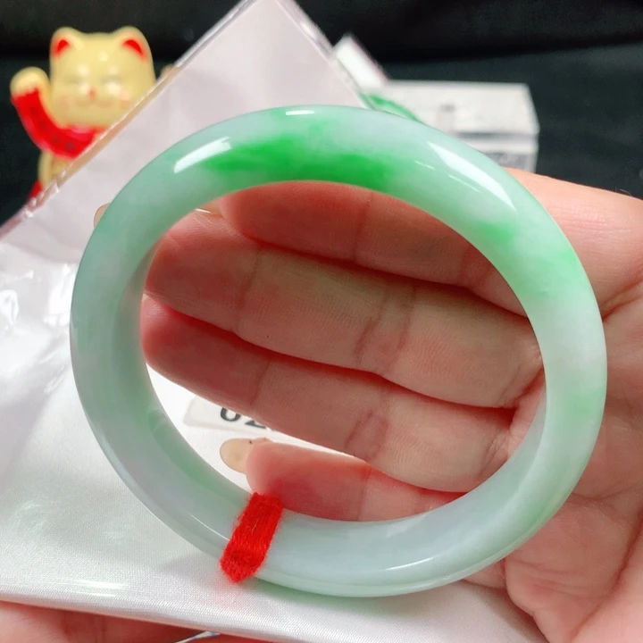 未镶嵌手镯翡翠编号0221 正圈58