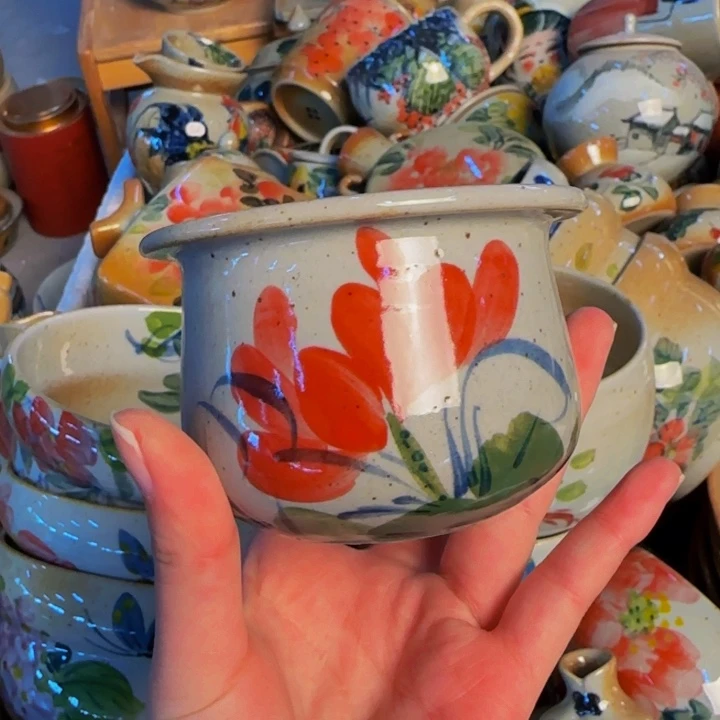 瓷片景德镇陶瓷手工手绘