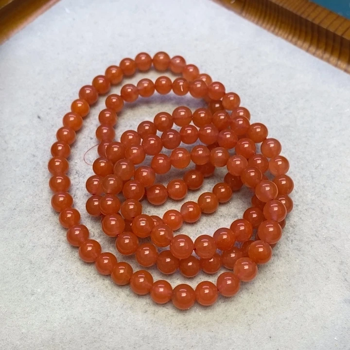 南红玛瑙串未镶嵌多样性发货