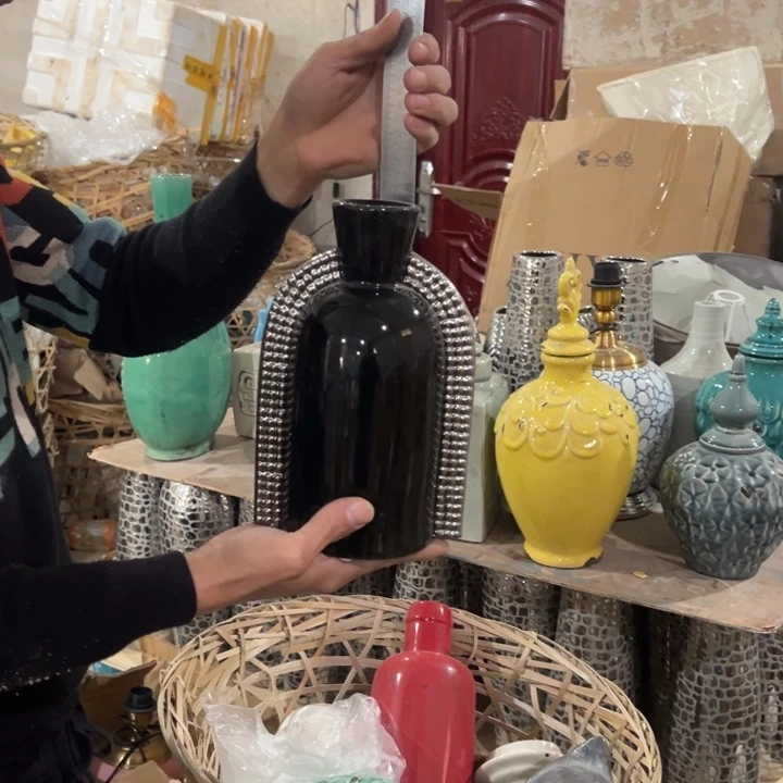 摆件高度25厘米口径5厘米微瑕捡漏