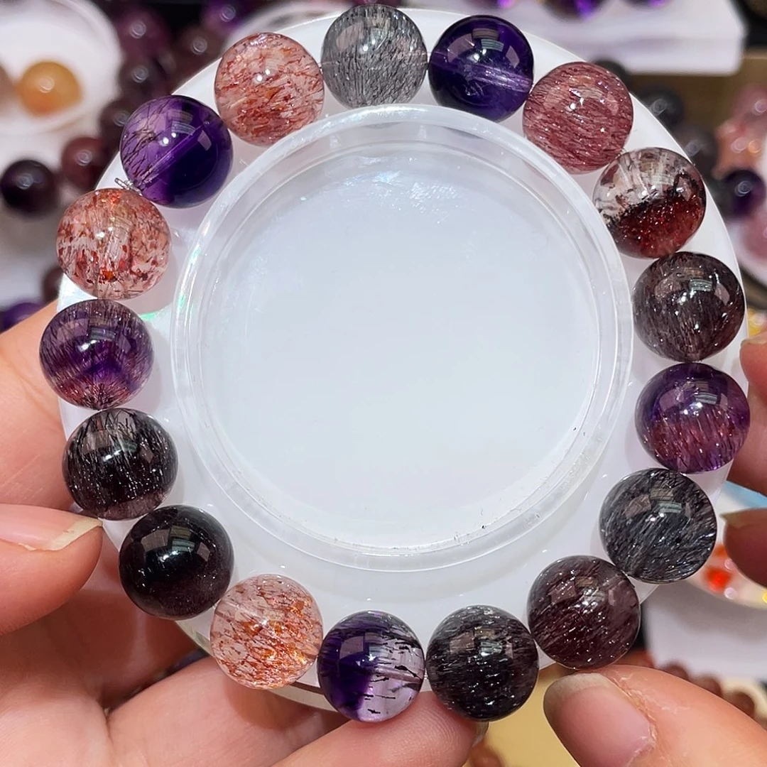 未镶嵌水晶手链仙女黑加仑12.5