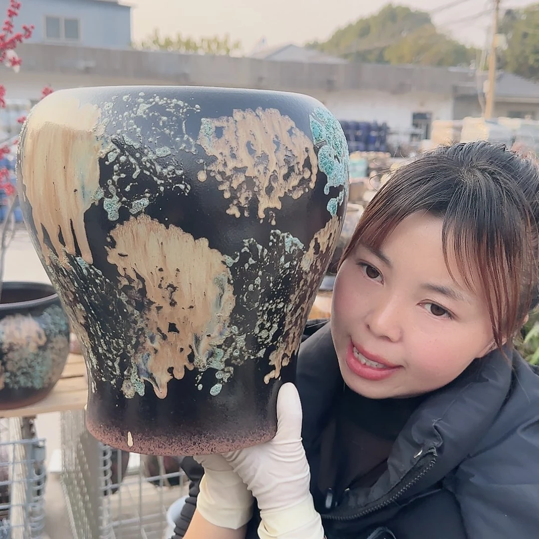 王嫂花盆1211-114高30口24