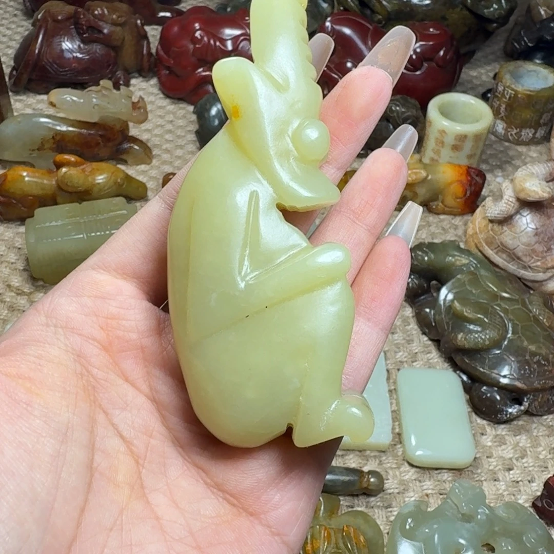白玉菩提吊坠挂件