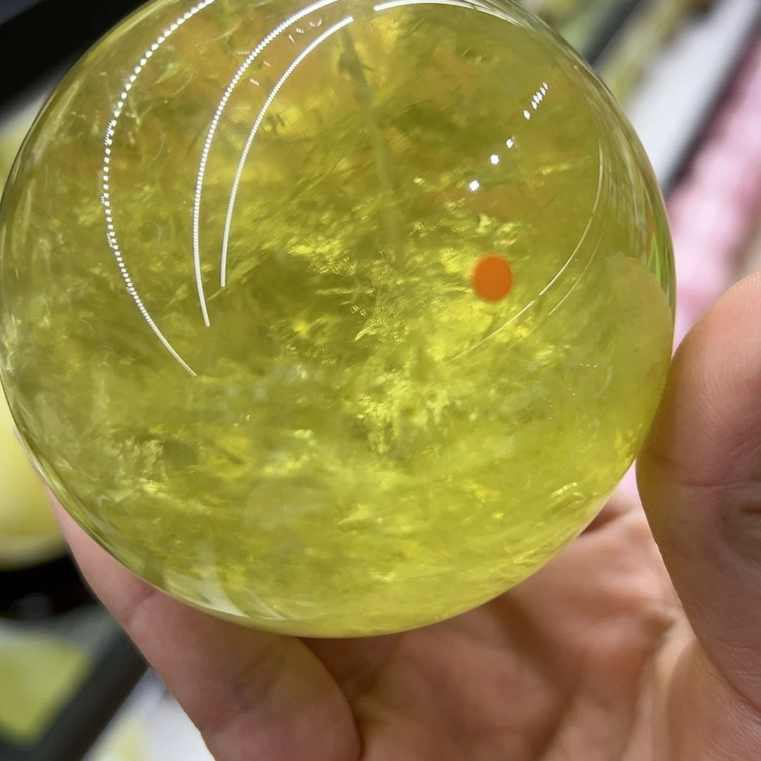 水晶水晶球摆件未镶嵌