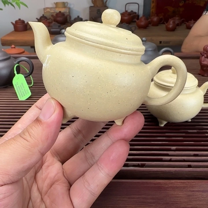 Y***o紫砂茶壶本绿微瑕