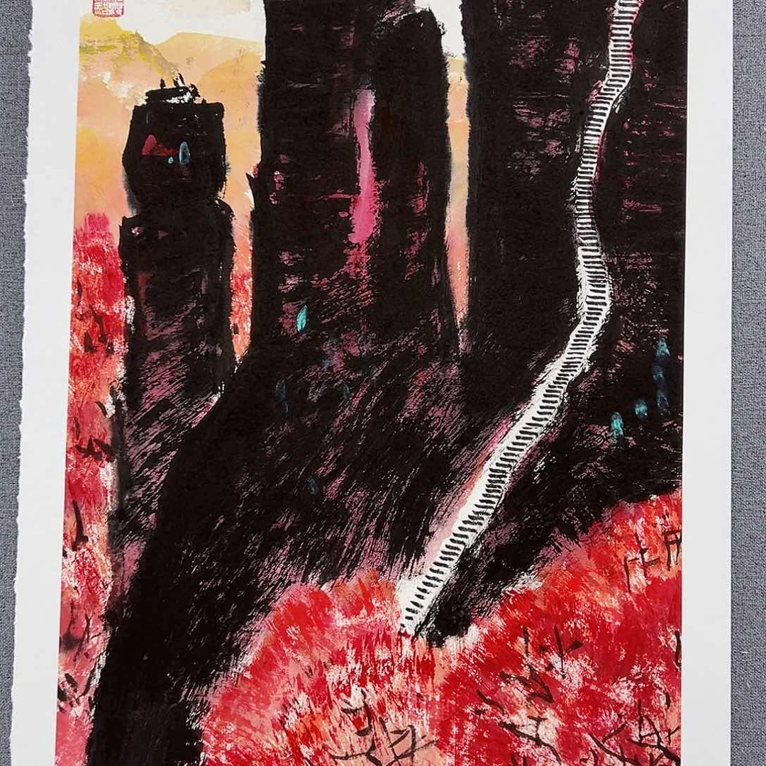 书法当代艺术，展览作品