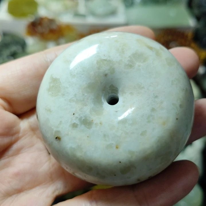 岫玉未镶嵌手把件款式