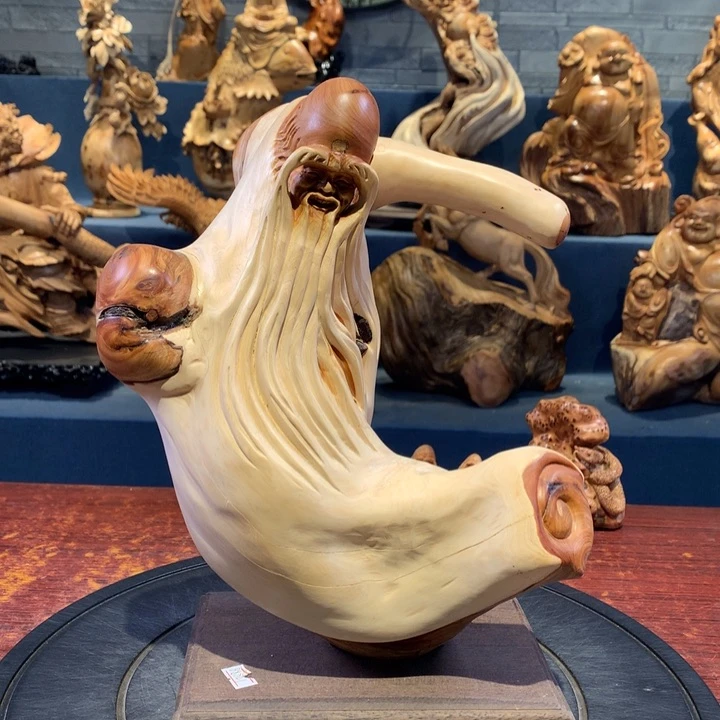 柏木（崖柏）根雕摆件