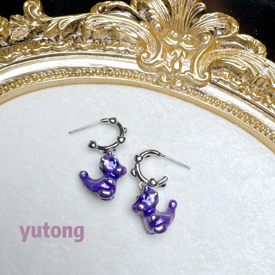 铜合金耳饰 【雨桐高奢饰品】耳环CC00914