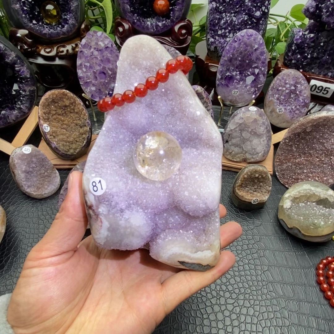 未镶嵌紫晶大型摆件（非配饰）