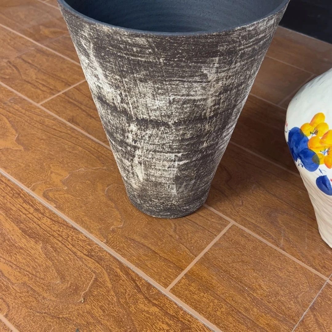 用***7景德镇手工花盆有孔