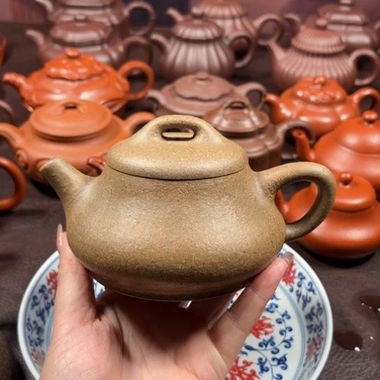 茶壶紫砂N****1原矿青降坡泥240毫升