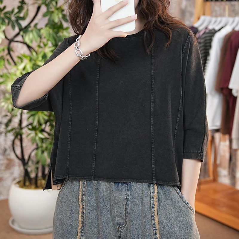 5104新款百搭时尚休闲短袖