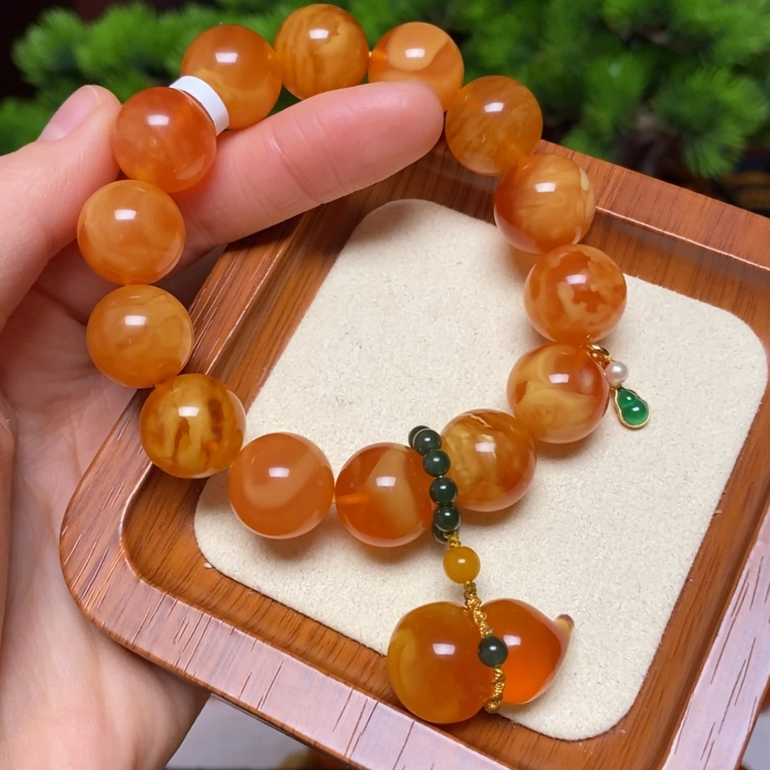 【闪购商品】手链蜜蜡未镶嵌手串