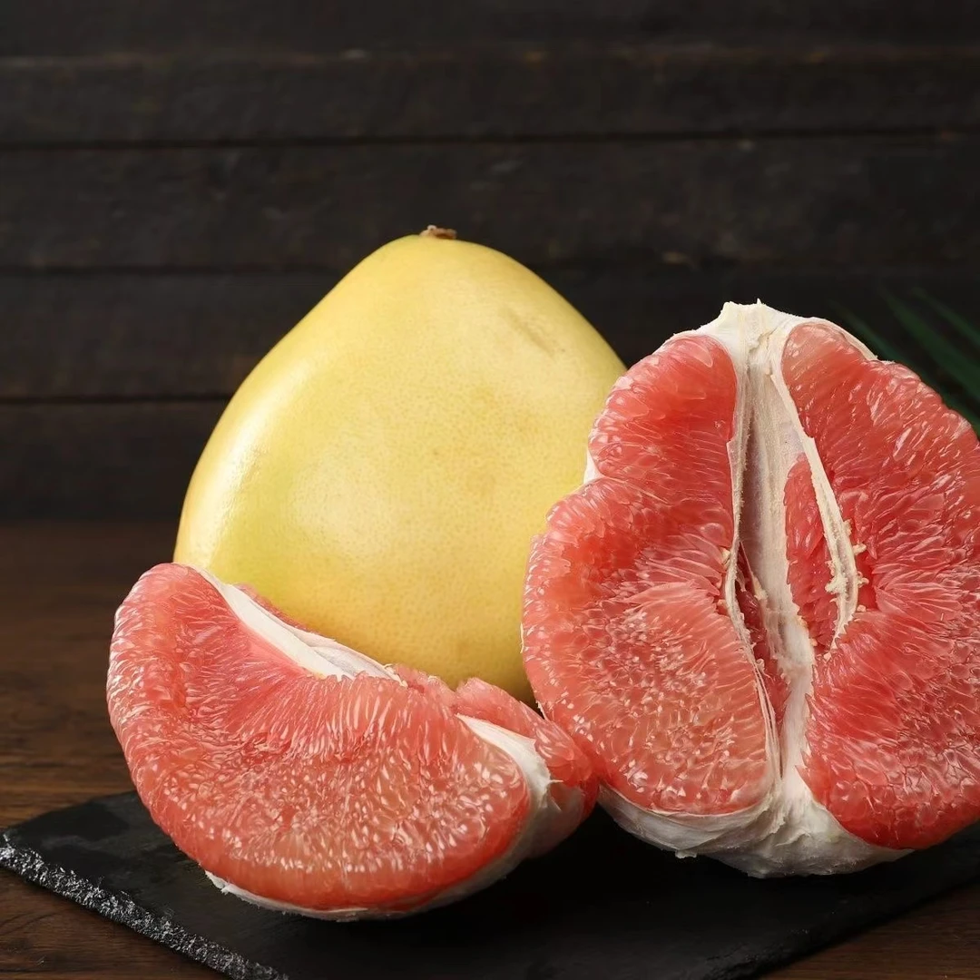 福建平和老树红心蜜柚新鲜水果皮薄多汁果肉饱满
