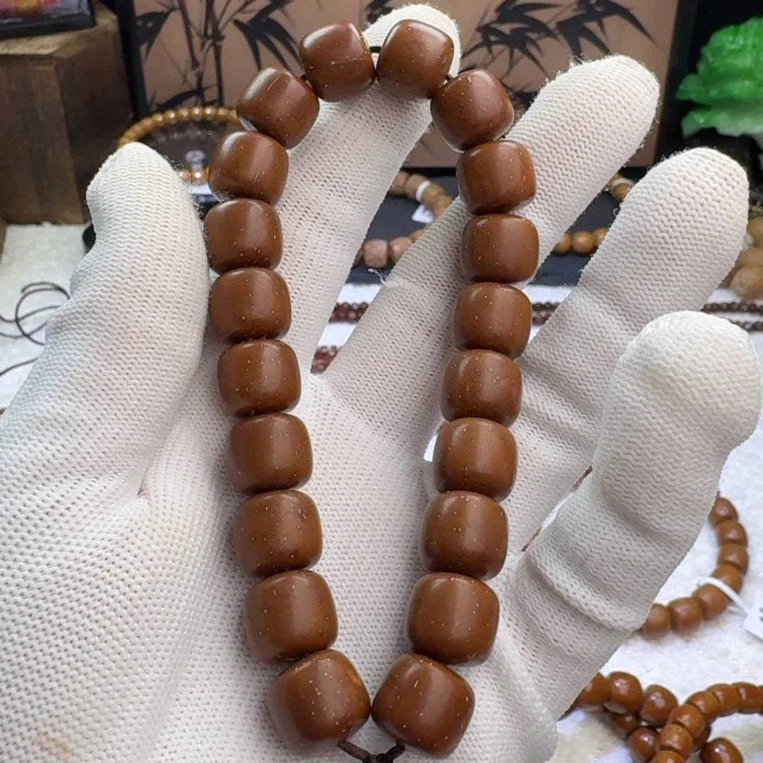 '***#手串紫金鼠实心鼠单圈短轴➕单珠