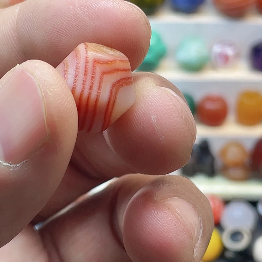 玛瑙/玉髓珠子未镶嵌参*满