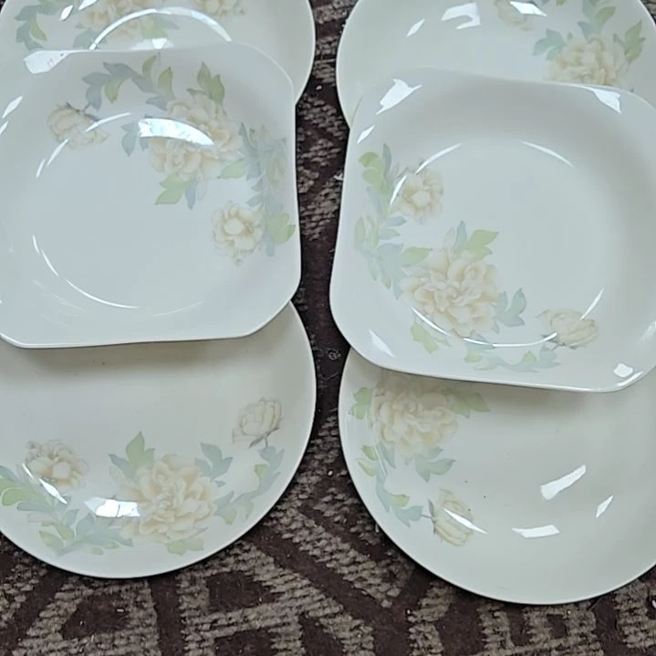 瓷片微瑕8寸6个深盘6666666