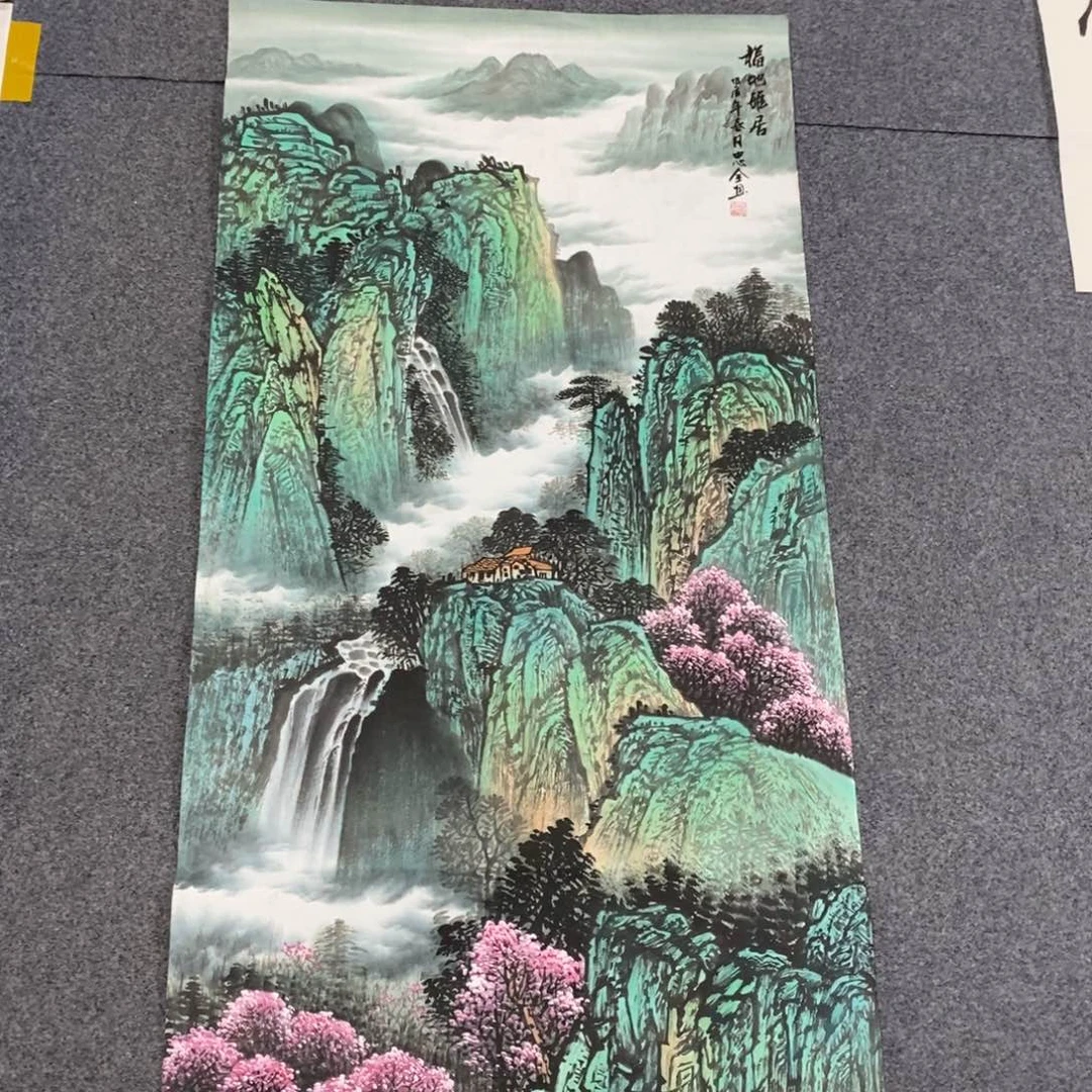 国画岁****?尺寸140✖️70四尺手绘画画画