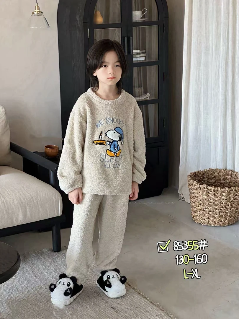 DD - 85355  高货蓝帽史弩笔家居服套装
