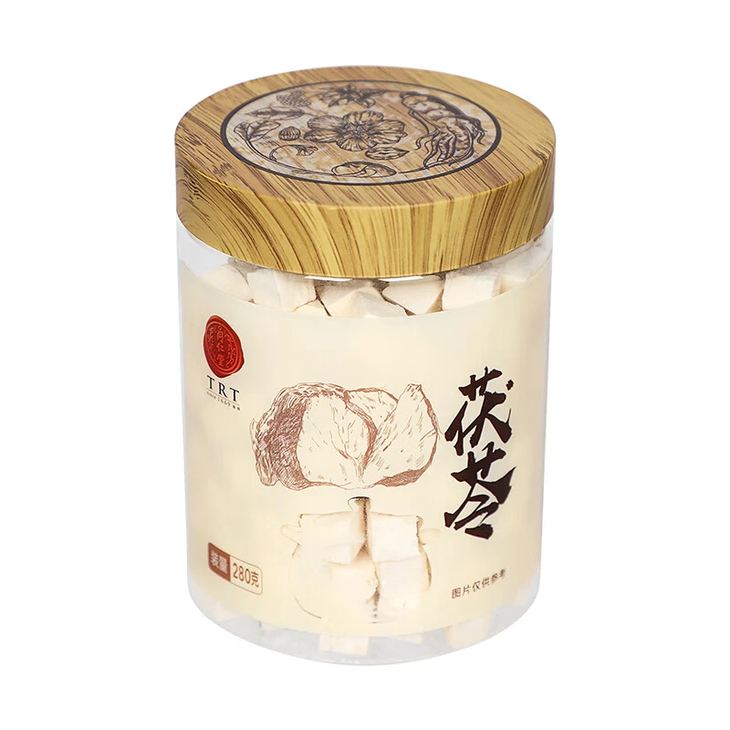 同仁堂官方茯苓块280克 湖北白茯苓丁搭配黄芪党参当归片煲汤材料