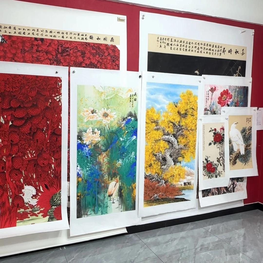 国画李*李庆友老师精品国画