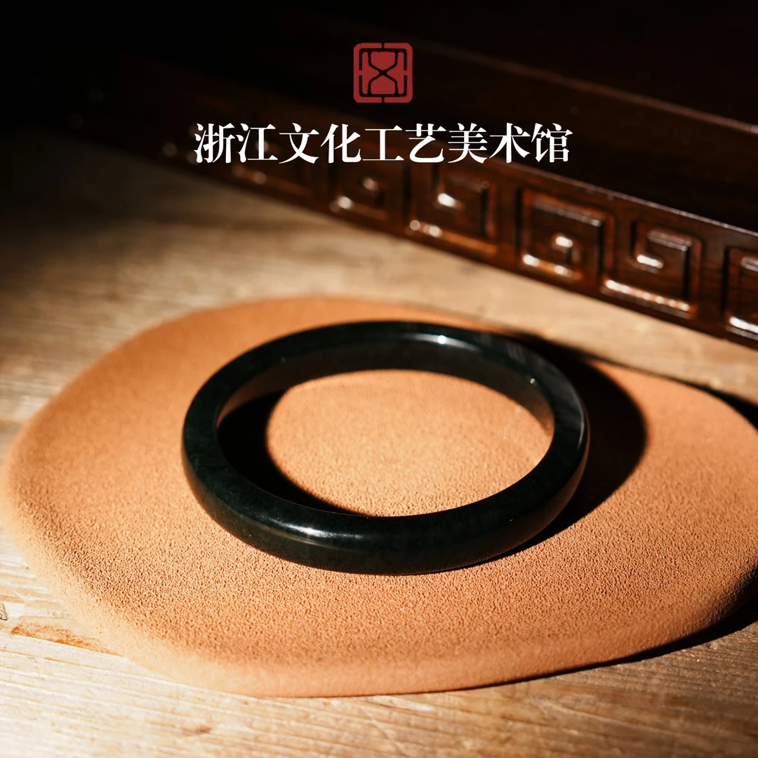 【和田玉】黑青手镯