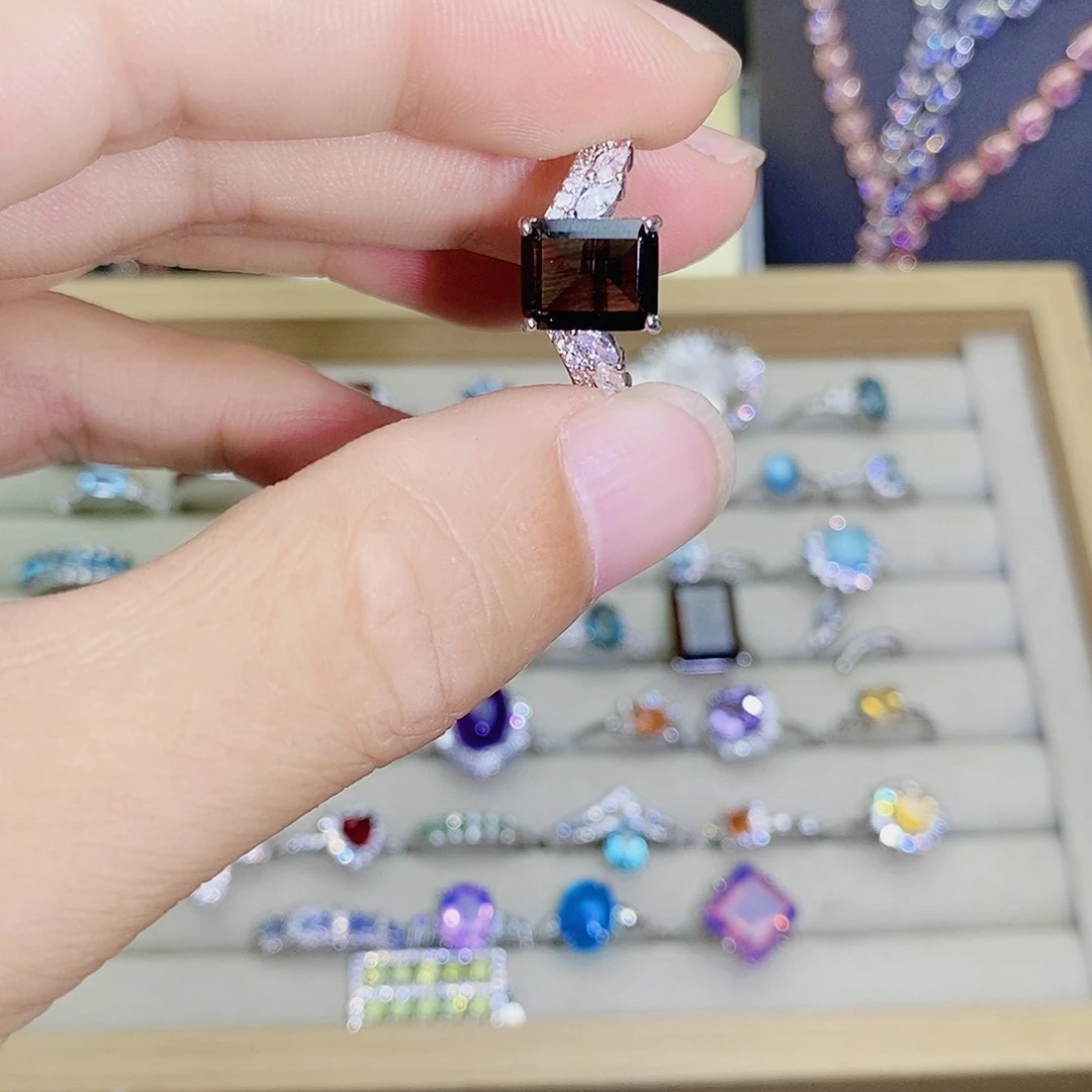 水晶戒指未镶嵌489